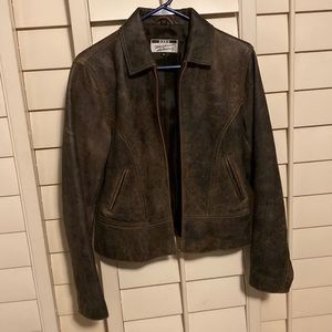 Leather jacket